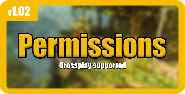 Ark: Survival Ascended - Permissions (Crossplay Supported)
