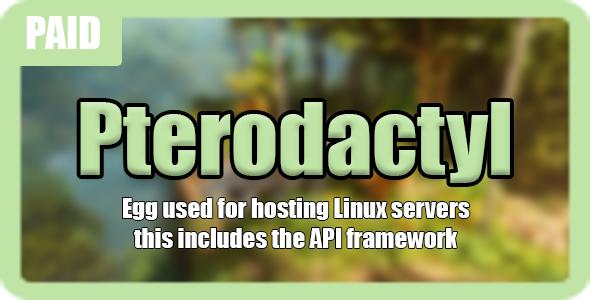 Ark:SA-Server Pterodactyl Egg with API